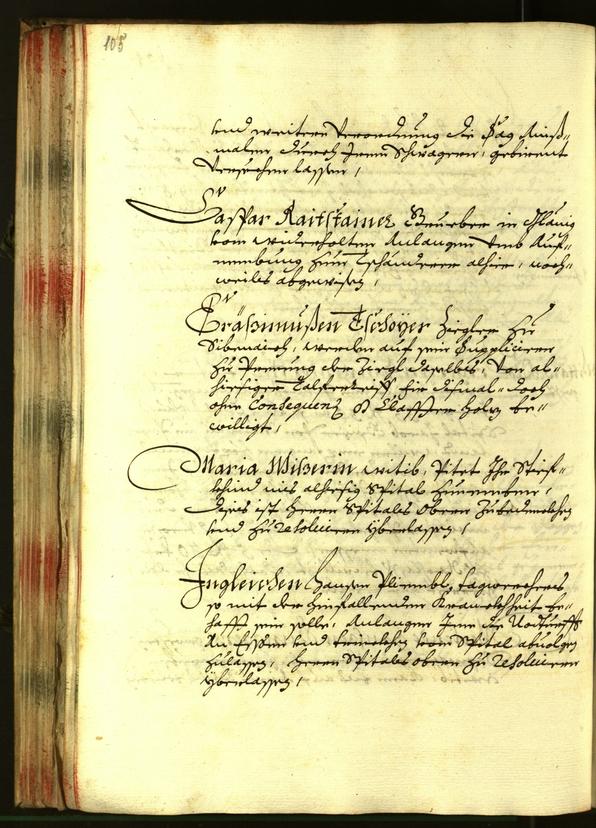 Stadtarchiv Bozen - BOhisto Ratsprotokoll 1681 