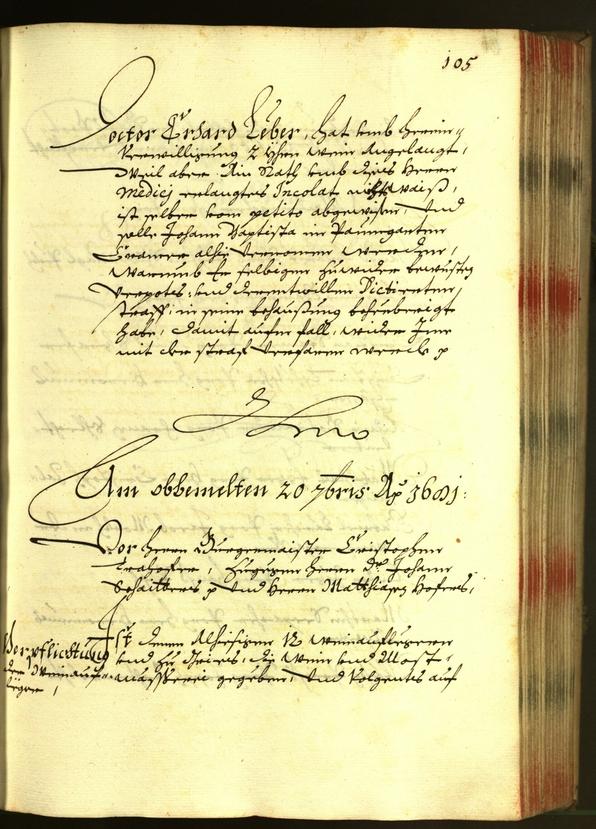 Stadtarchiv Bozen - BOhisto Ratsprotokoll 1681 