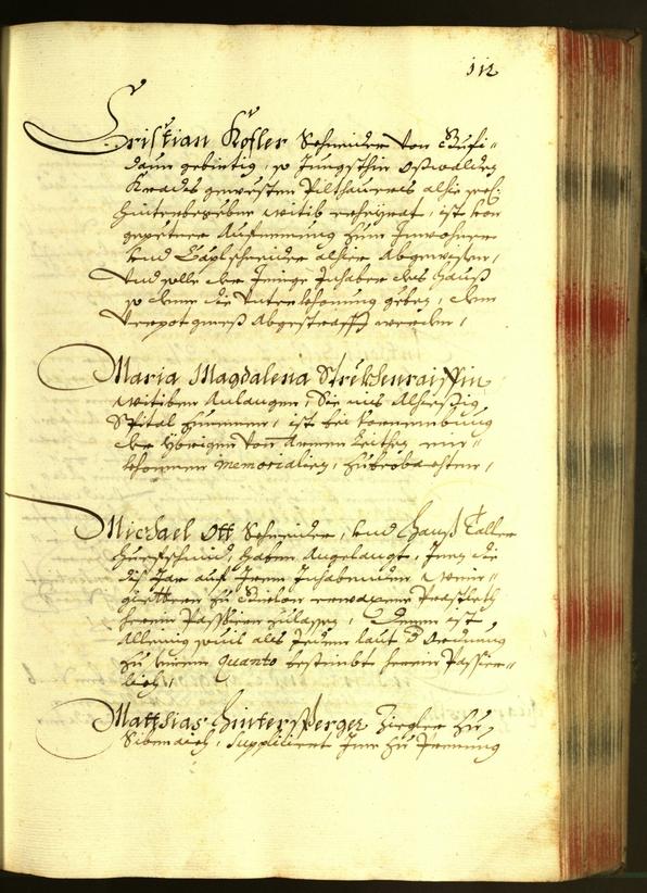 Stadtarchiv Bozen - BOhisto Ratsprotokoll 1681 