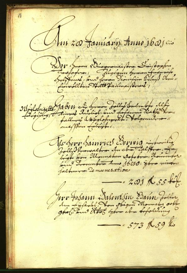 Civic Archives of Bozen-Bolzano - BOhisto Minutes of the council 1681 