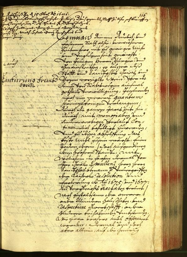 Stadtarchiv Bozen - BOhisto Ratsprotokoll 1681 