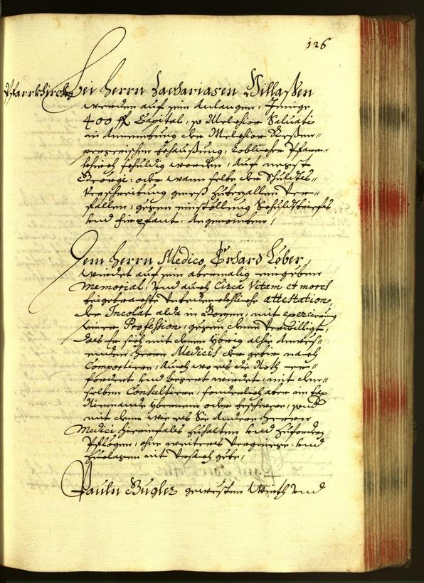 Stadtarchiv Bozen - BOhisto Ratsprotokoll 1681 