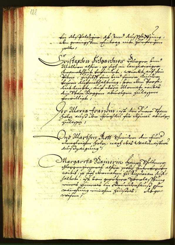 Stadtarchiv Bozen - BOhisto Ratsprotokoll 1681 