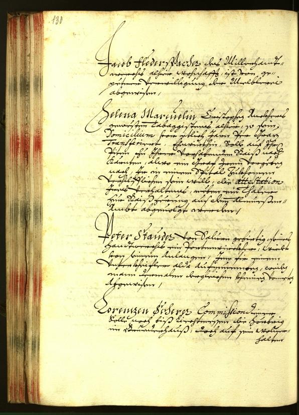 Stadtarchiv Bozen - BOhisto Ratsprotokoll 1681 