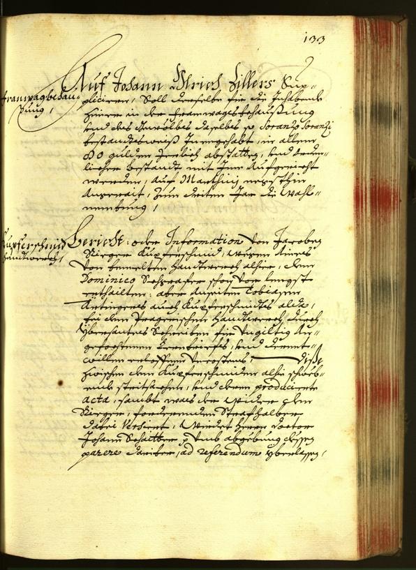 Stadtarchiv Bozen - BOhisto Ratsprotokoll 1681 