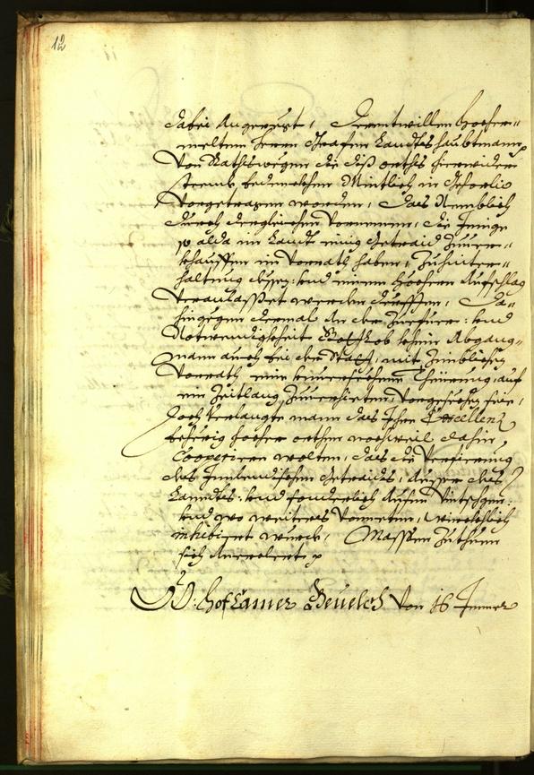 Stadtarchiv Bozen - BOhisto Ratsprotokoll 1681 