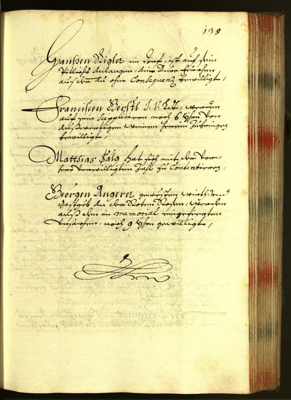 Stadtarchiv Bozen - BOhisto Ratsprotokoll 1681 