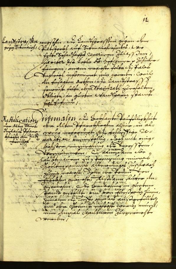 Stadtarchiv Bozen - BOhisto Ratsprotokoll 1681 