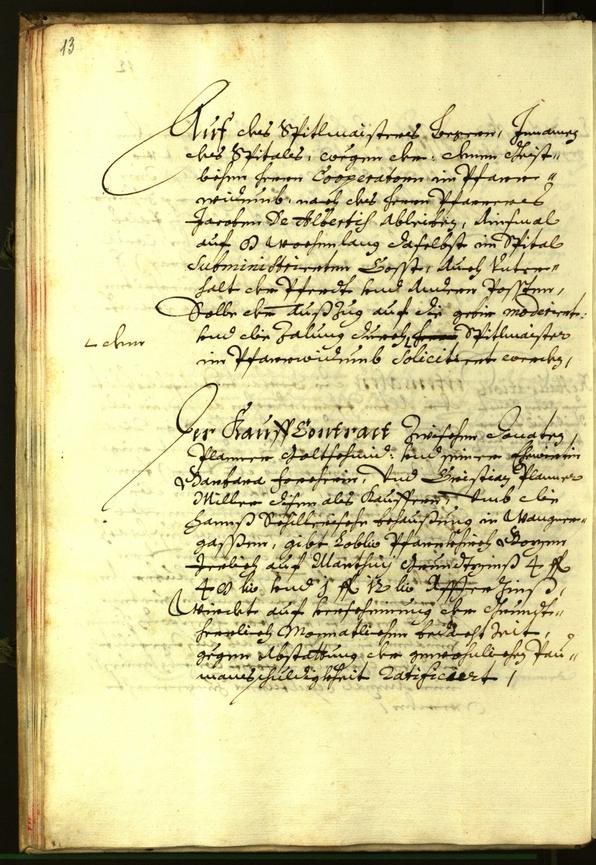 Stadtarchiv Bozen - BOhisto Ratsprotokoll 1681 