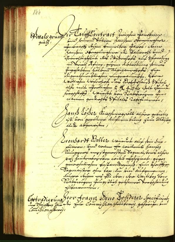 Stadtarchiv Bozen - BOhisto Ratsprotokoll 1681 