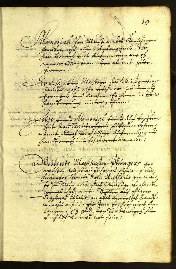 Stadtarchiv Bozen - BOhisto Ratsprotokoll 1681 