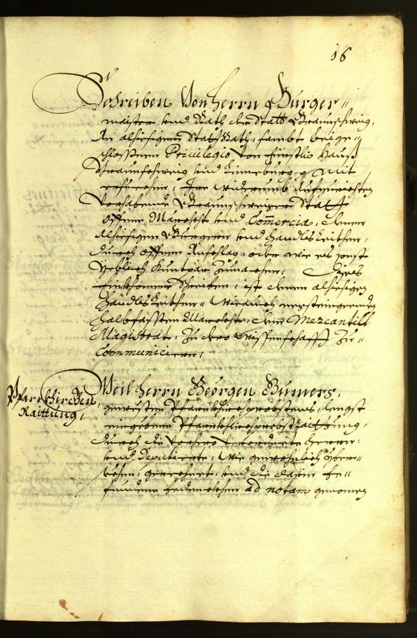 Stadtarchiv Bozen - BOhisto Ratsprotokoll 1681 