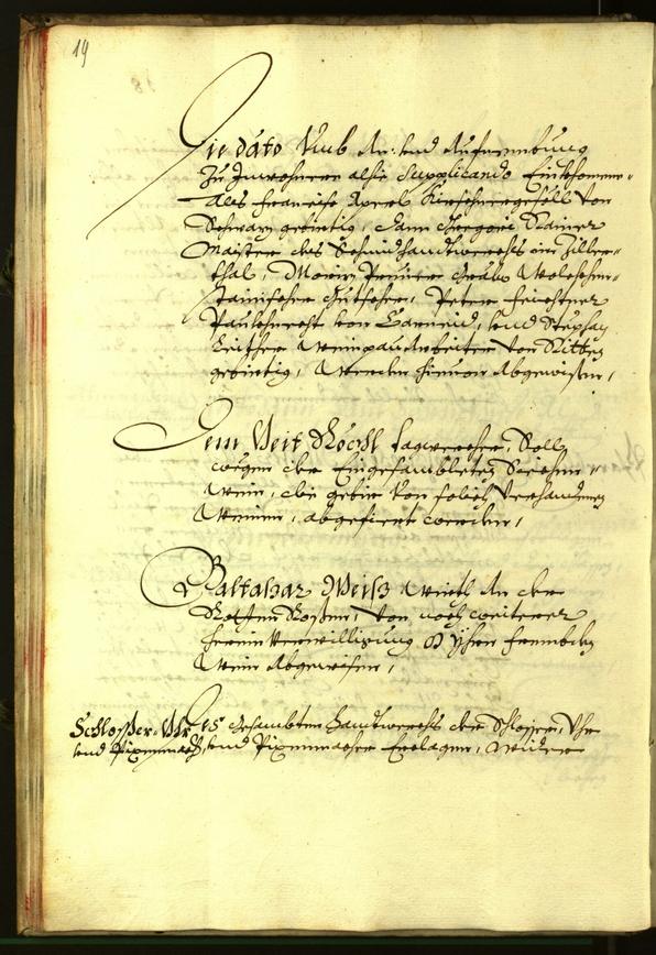 Civic Archives of Bozen-Bolzano - BOhisto Minutes of the council 1681 