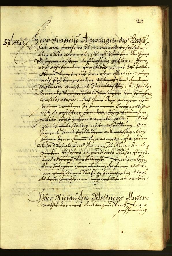 Stadtarchiv Bozen - BOhisto Ratsprotokoll 1681 