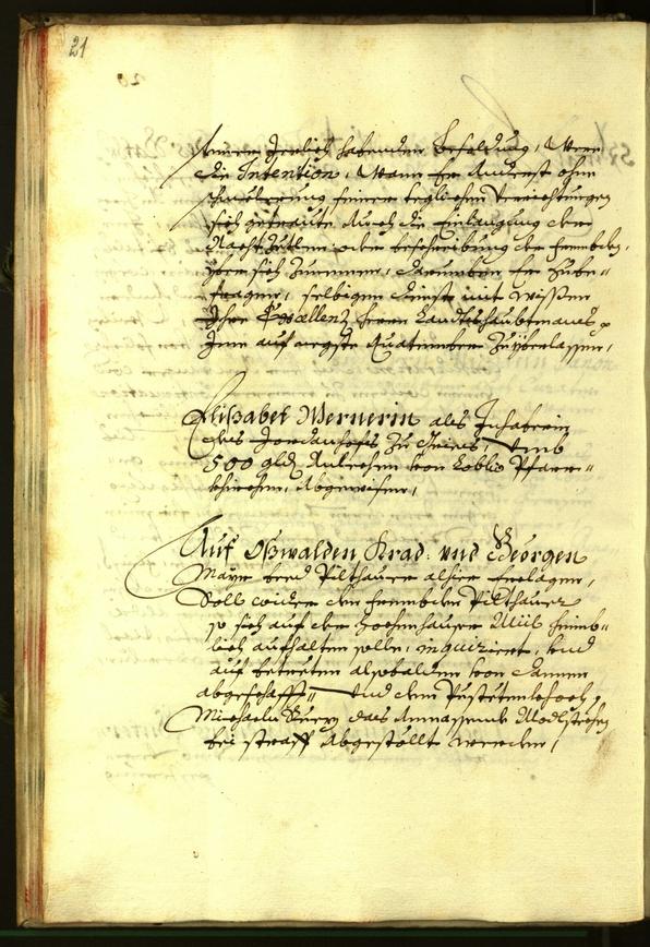 Stadtarchiv Bozen - BOhisto Ratsprotokoll 1681 