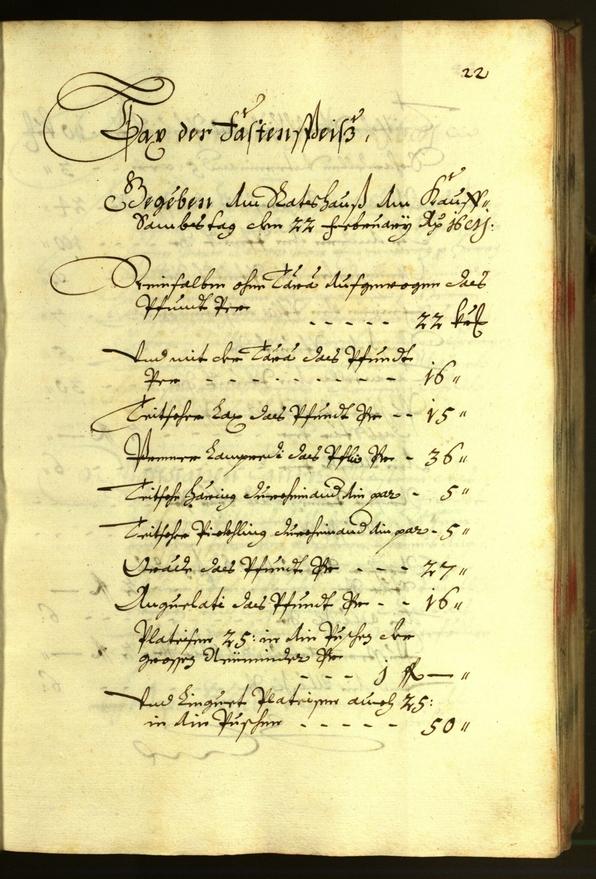 Stadtarchiv Bozen - BOhisto Ratsprotokoll 1681 