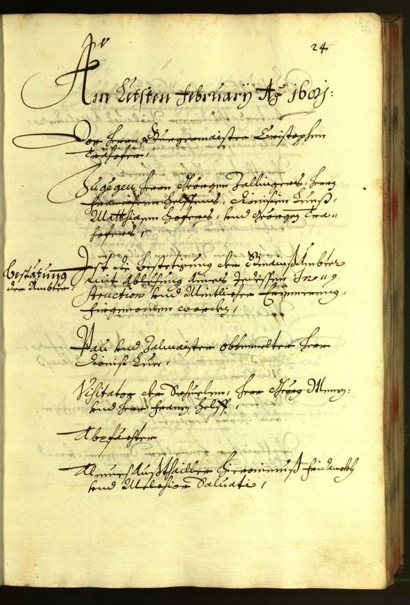 Archivio Storico della Città di Bolzano - BOhisto protocollo consiliare 1681 