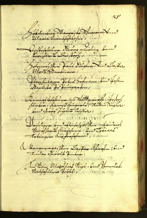 Stadtarchiv Bozen - BOhisto Ratsprotokoll 1681 