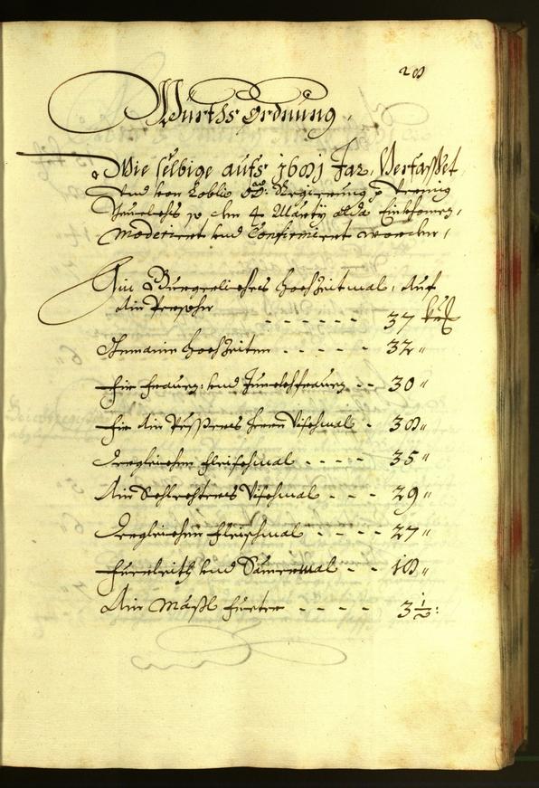 Stadtarchiv Bozen - BOhisto Ratsprotokoll 1681 