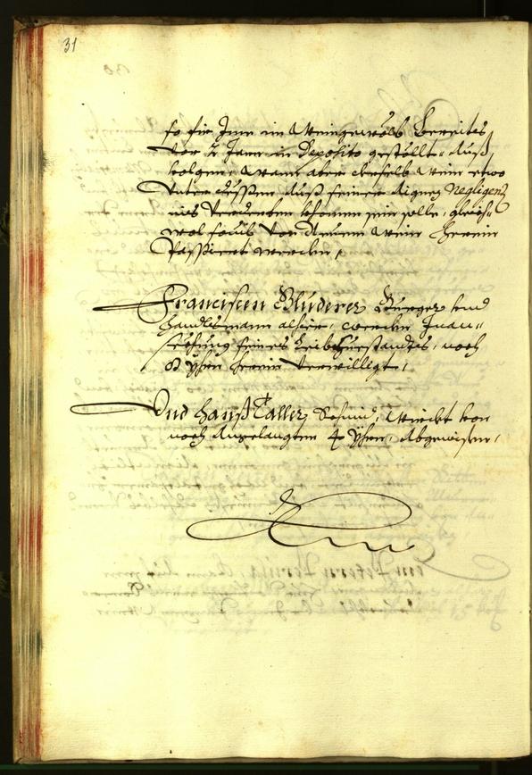 Stadtarchiv Bozen - BOhisto Ratsprotokoll 1681 