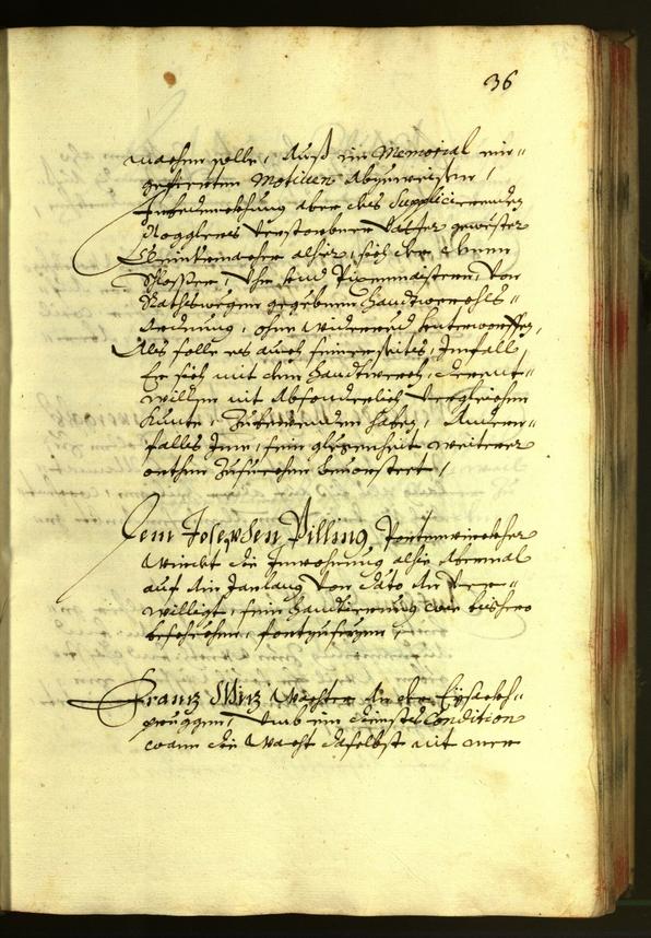 Stadtarchiv Bozen - BOhisto Ratsprotokoll 1681 