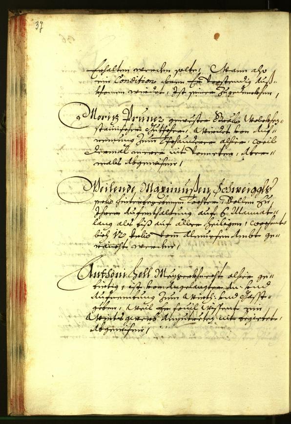 Stadtarchiv Bozen - BOhisto Ratsprotokoll 1681 