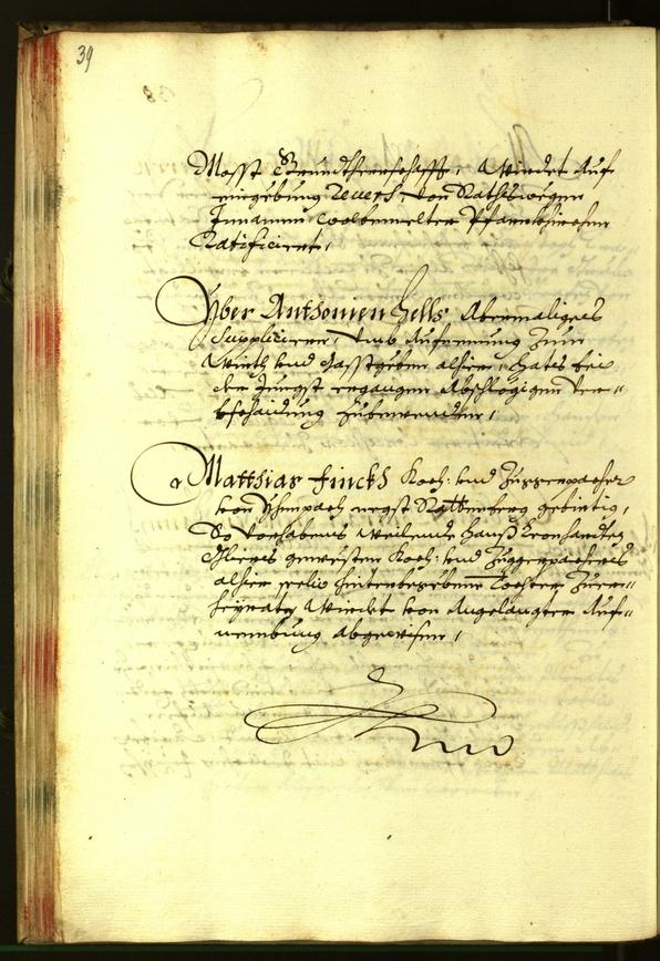 Stadtarchiv Bozen - BOhisto Ratsprotokoll 1681 