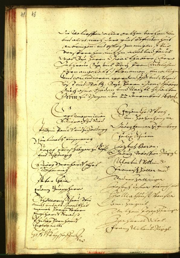 Civic Archives of Bozen-Bolzano - BOhisto Minutes of the council 1681 