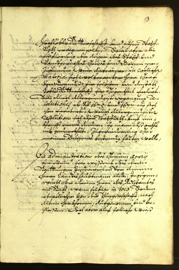 Stadtarchiv Bozen - BOhisto Ratsprotokoll 1681 