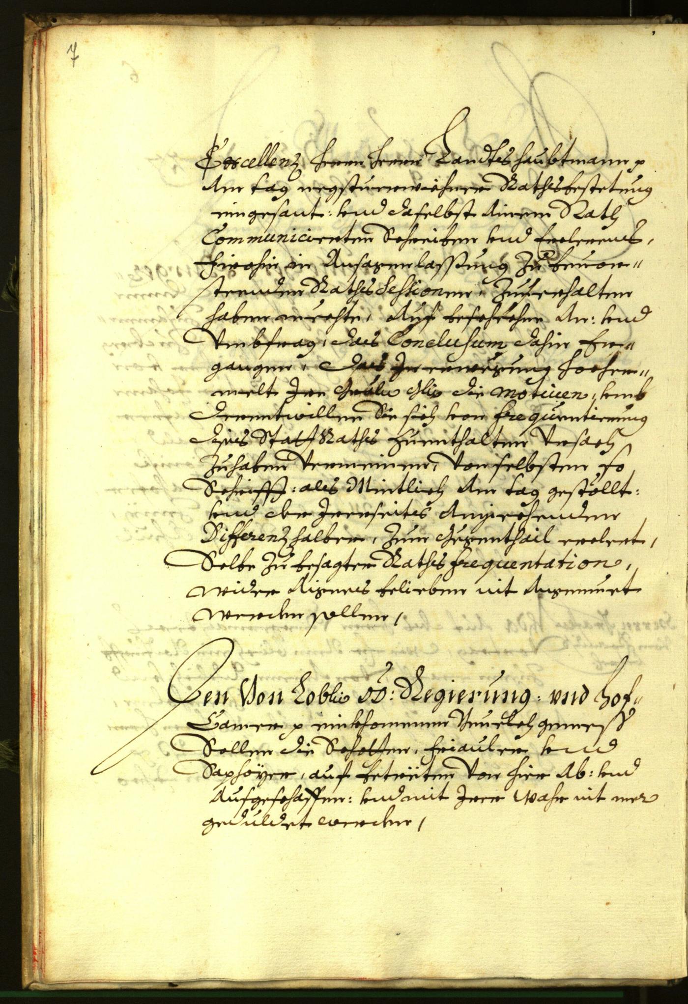 Stadtarchiv Bozen - BOhisto Ratsprotokoll 1681 