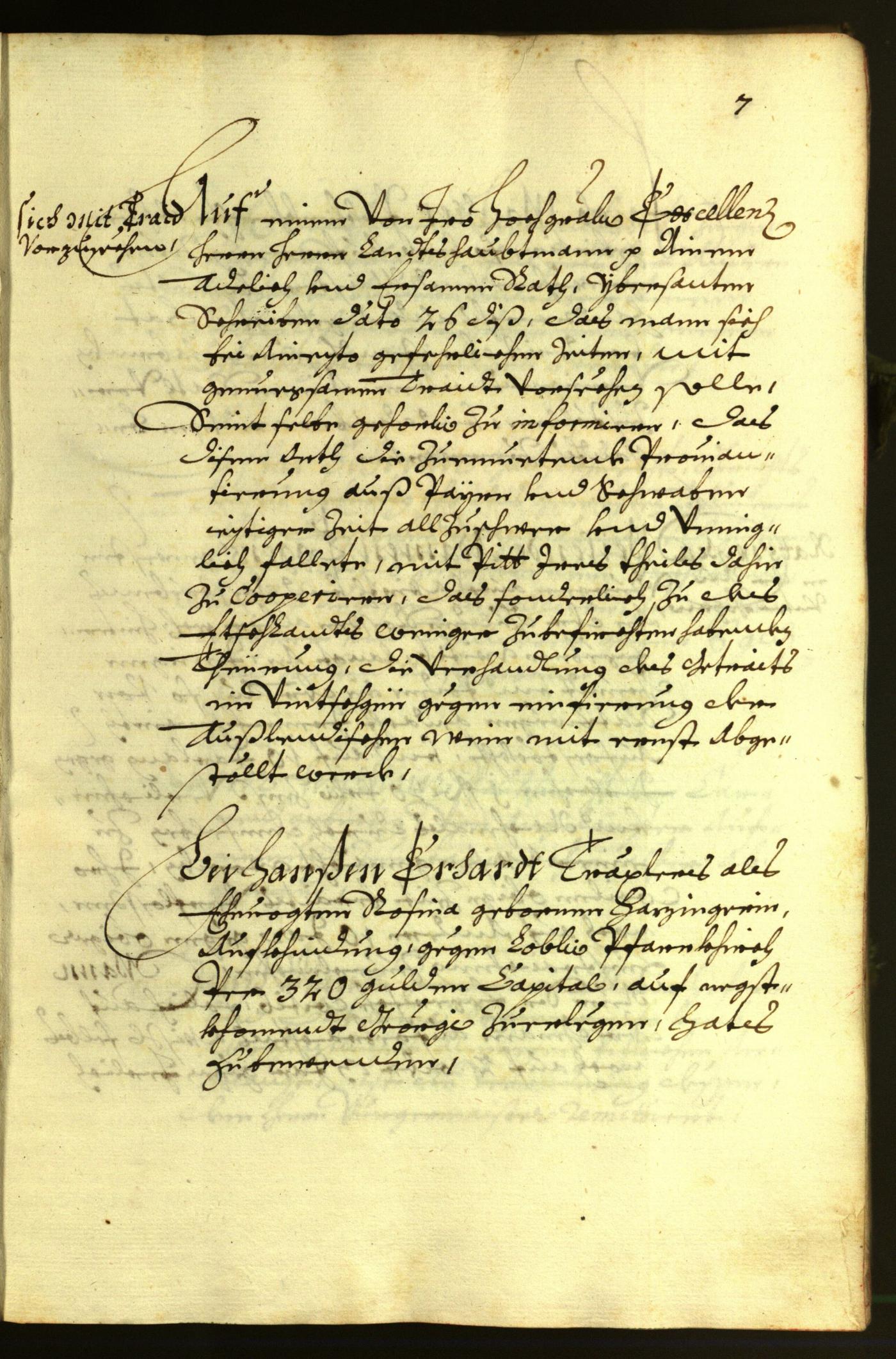 Stadtarchiv Bozen - BOhisto Ratsprotokoll 1681 