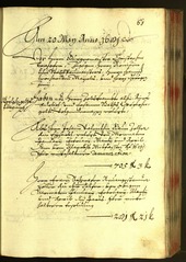 Stadtarchiv Bozen - BOhisto Ratsprotokoll 1681 - 