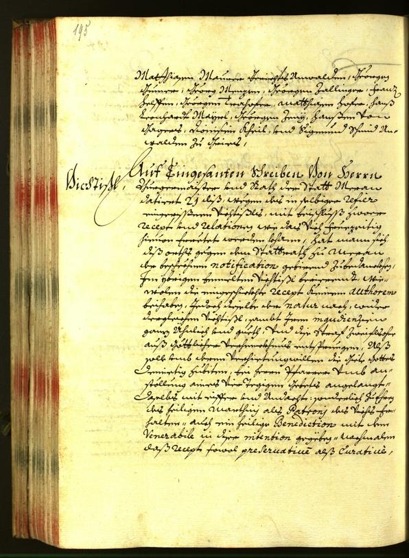 Civic Archives of Bozen-Bolzano - BOhisto Minutes of the council 1682 