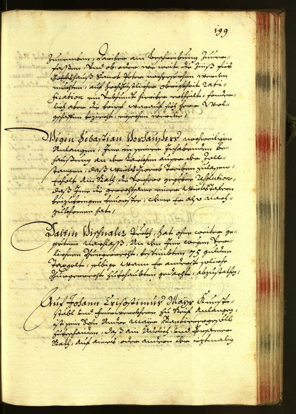 Stadtarchiv Bozen - BOhisto Ratsprotokoll 1682 