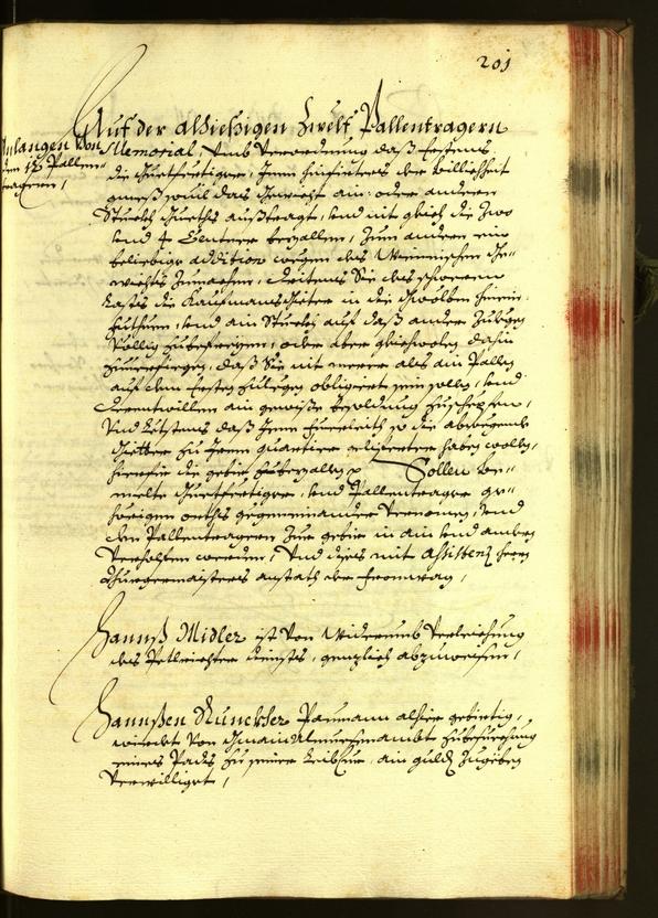 Stadtarchiv Bozen - BOhisto Ratsprotokoll 1682 