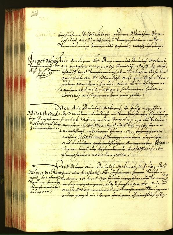 Stadtarchiv Bozen - BOhisto Ratsprotokoll 1682 