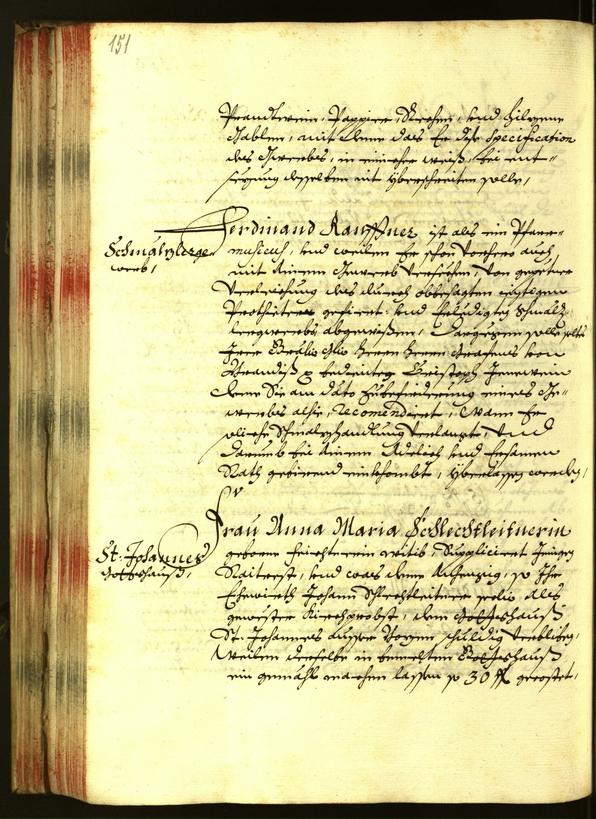 Stadtarchiv Bozen - BOhisto Ratsprotokoll 1682 