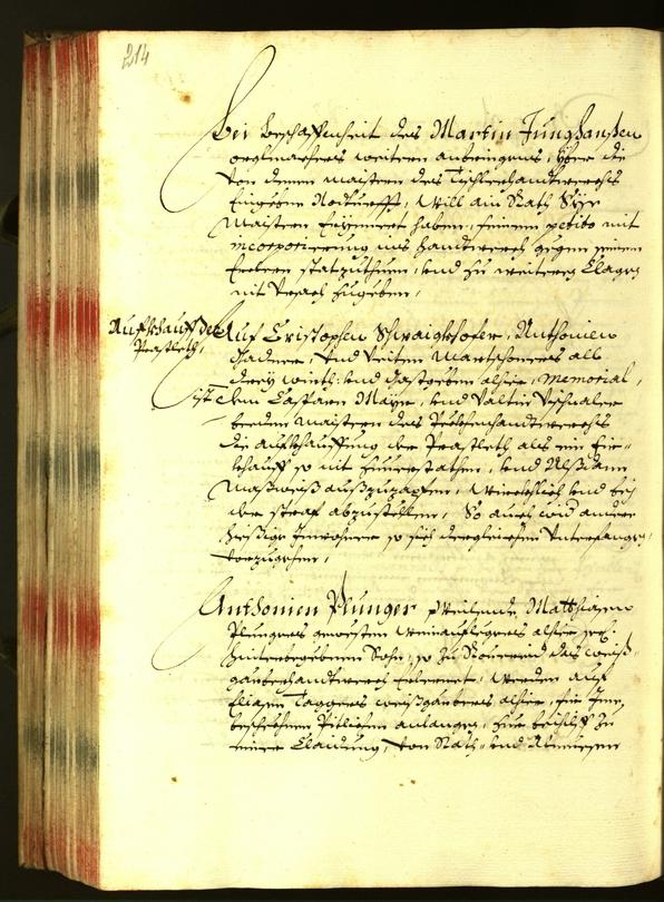 Stadtarchiv Bozen - BOhisto Ratsprotokoll 1682 