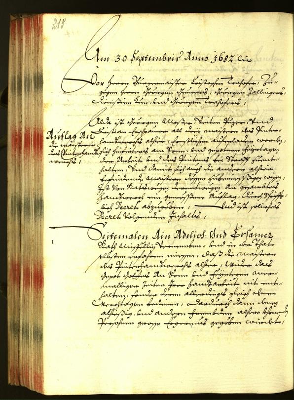 Civic Archives of Bozen-Bolzano - BOhisto Minutes of the council 1682 