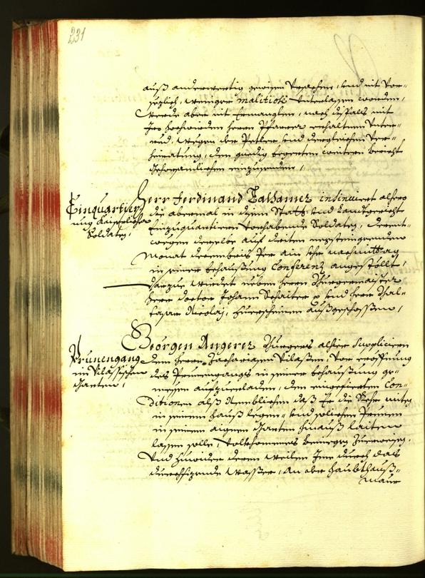 Stadtarchiv Bozen - BOhisto Ratsprotokoll 1682 