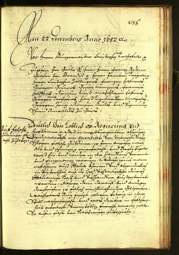 Civic Archives of Bozen-Bolzano - BOhisto Minutes of the council 1682 