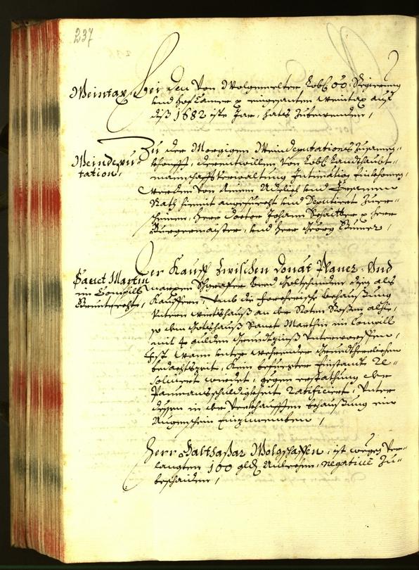 Civic Archives of Bozen-Bolzano - BOhisto Minutes of the council 1682 