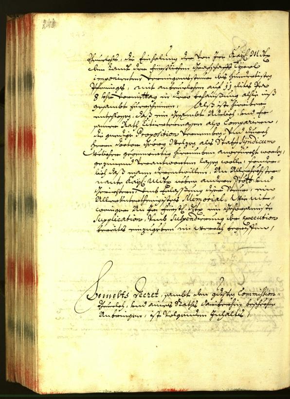 Stadtarchiv Bozen - BOhisto Ratsprotokoll 1682 