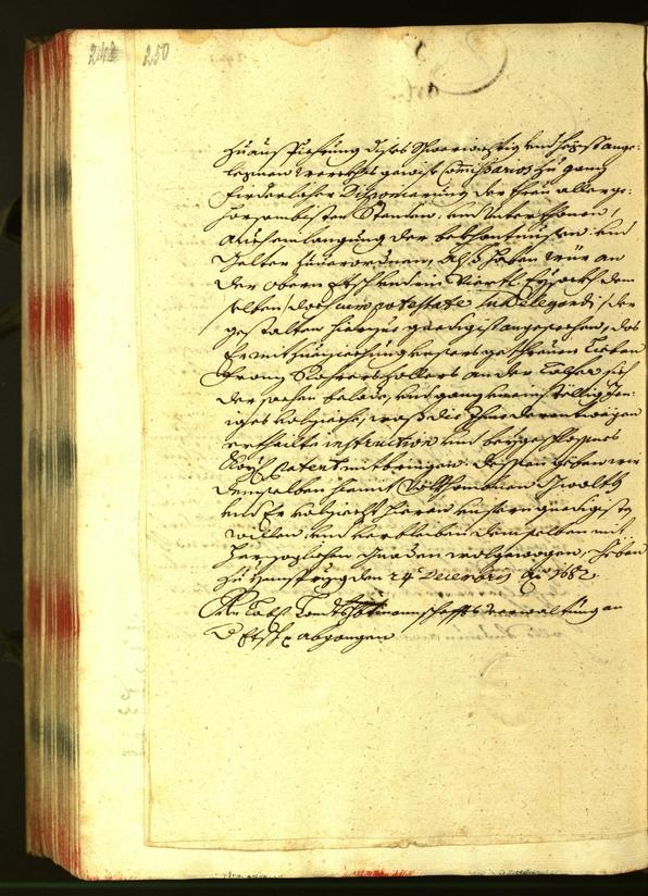 Stadtarchiv Bozen - BOhisto Ratsprotokoll 1682 