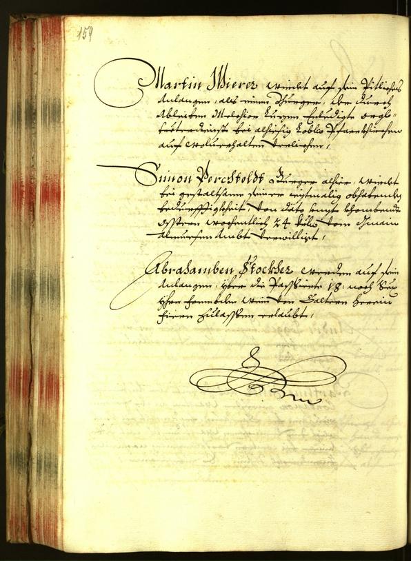 Stadtarchiv Bozen - BOhisto Ratsprotokoll 1682 