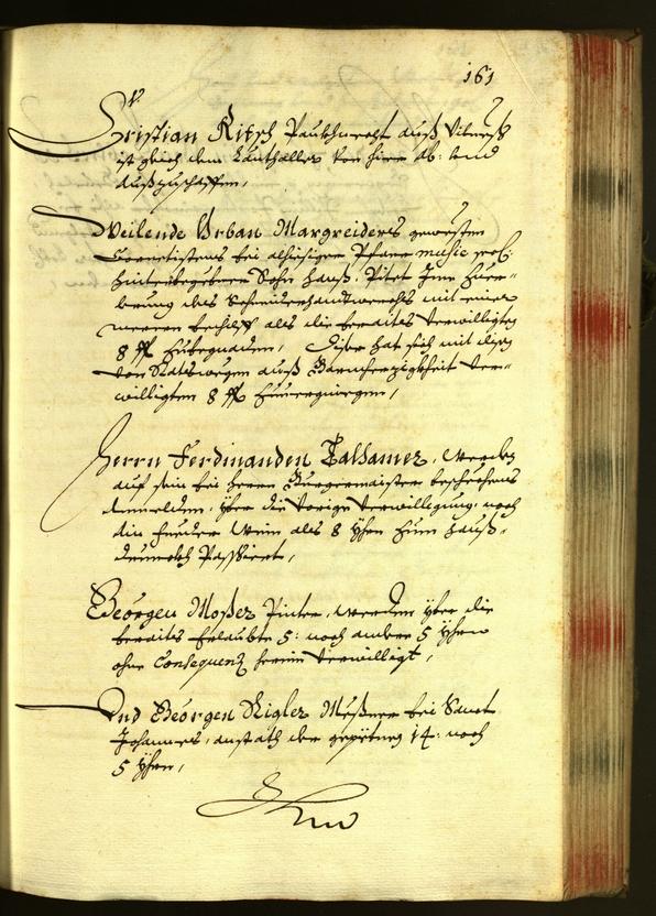 Stadtarchiv Bozen - BOhisto Ratsprotokoll 1682 