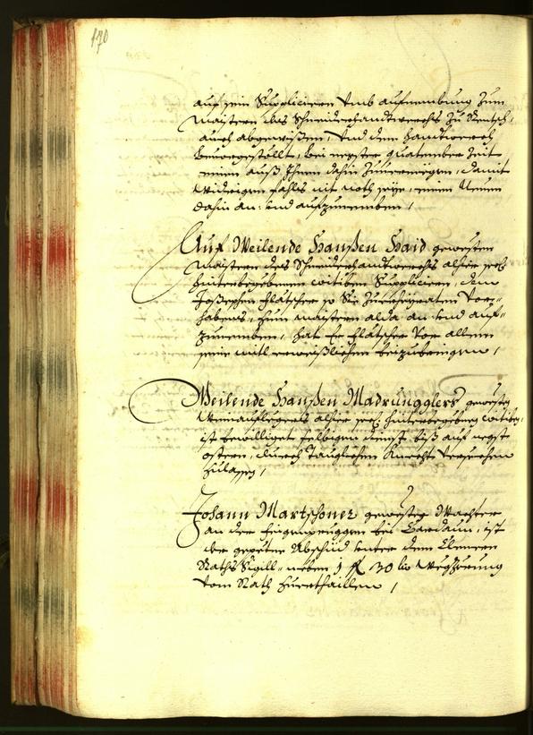 Stadtarchiv Bozen - BOhisto Ratsprotokoll 1682 