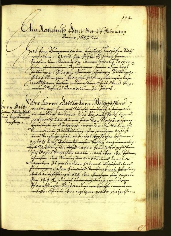 Civic Archives of Bozen-Bolzano - BOhisto Minutes of the council 1682 