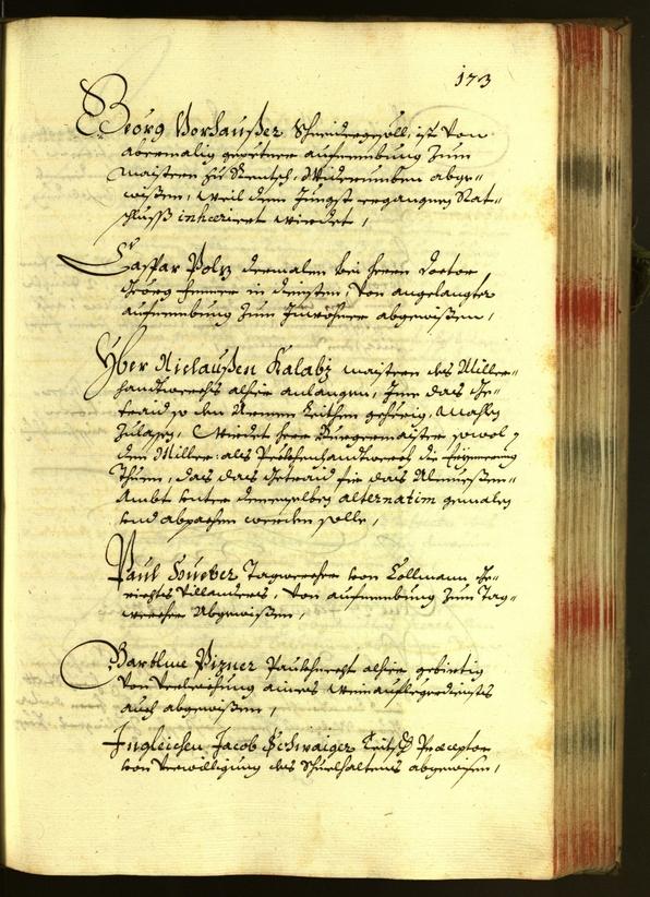 Stadtarchiv Bozen - BOhisto Ratsprotokoll 1682 