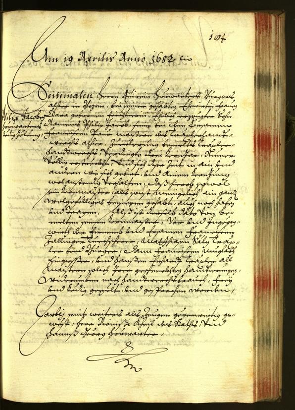 Civic Archives of Bozen-Bolzano - BOhisto Minutes of the council 1682 